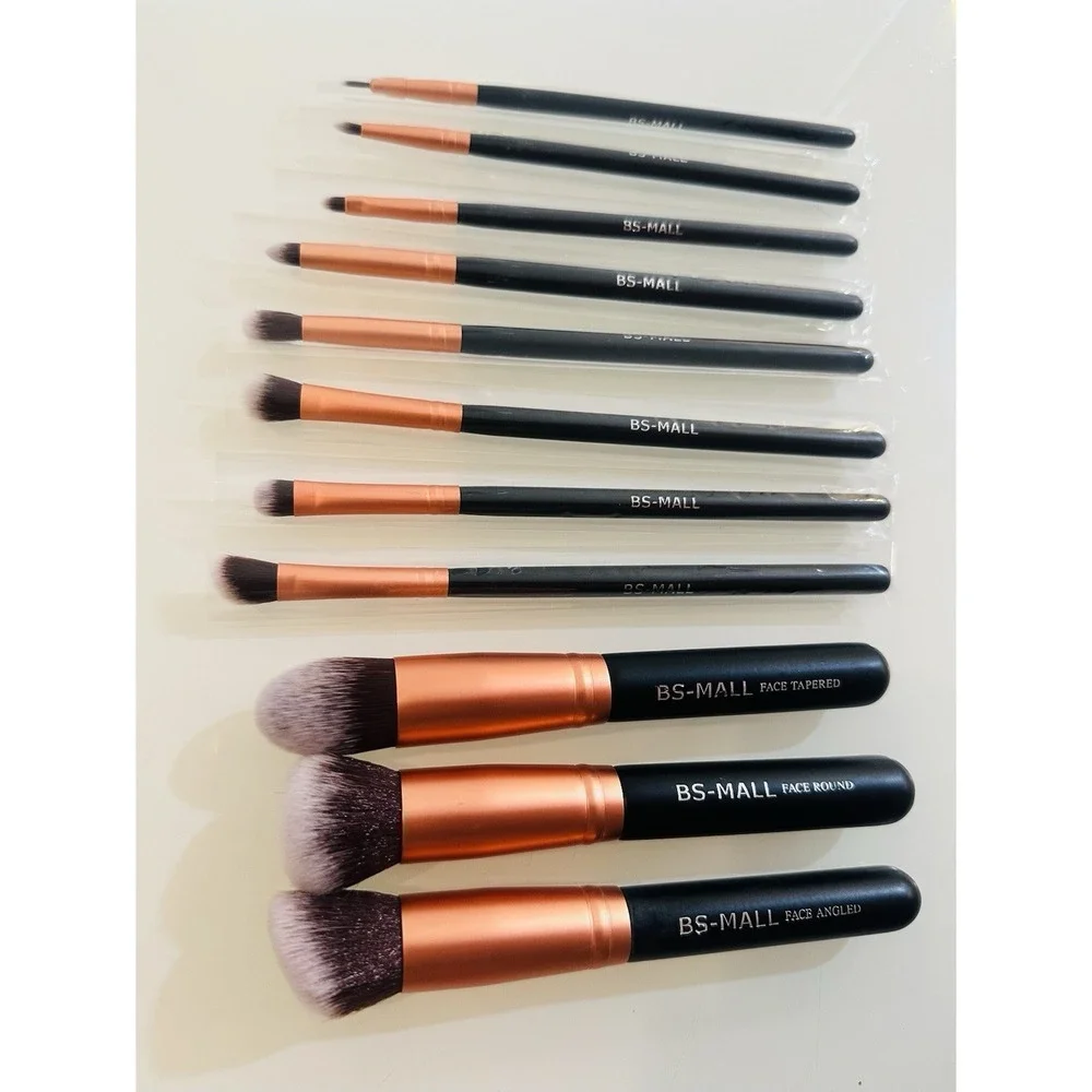 BS-MALL 11 Pcs Makeup Brushes Premium Synthetic Kabuki Makeup Brush Set